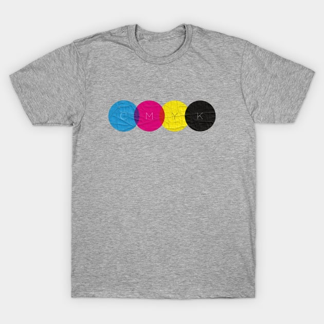 Four color copy 02 T-Shirt by Creatum